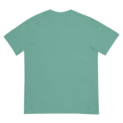 Mint green skull owl unisex heavyweight harmony t-shirt with short sleeves