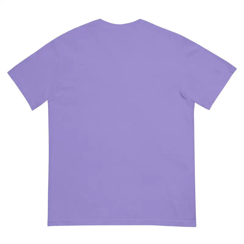 Plain purple short sleeve t-shirt from the Whispers of Night in Skull Owl Unisex Heavyweight Harmony