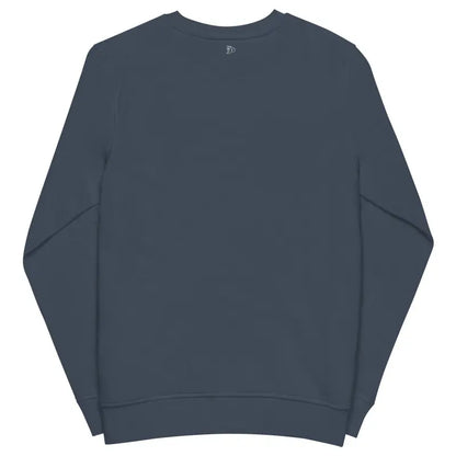 Dark gray crewneck sweatshirt featuring Matthew Dye art inspired by vintage horror
